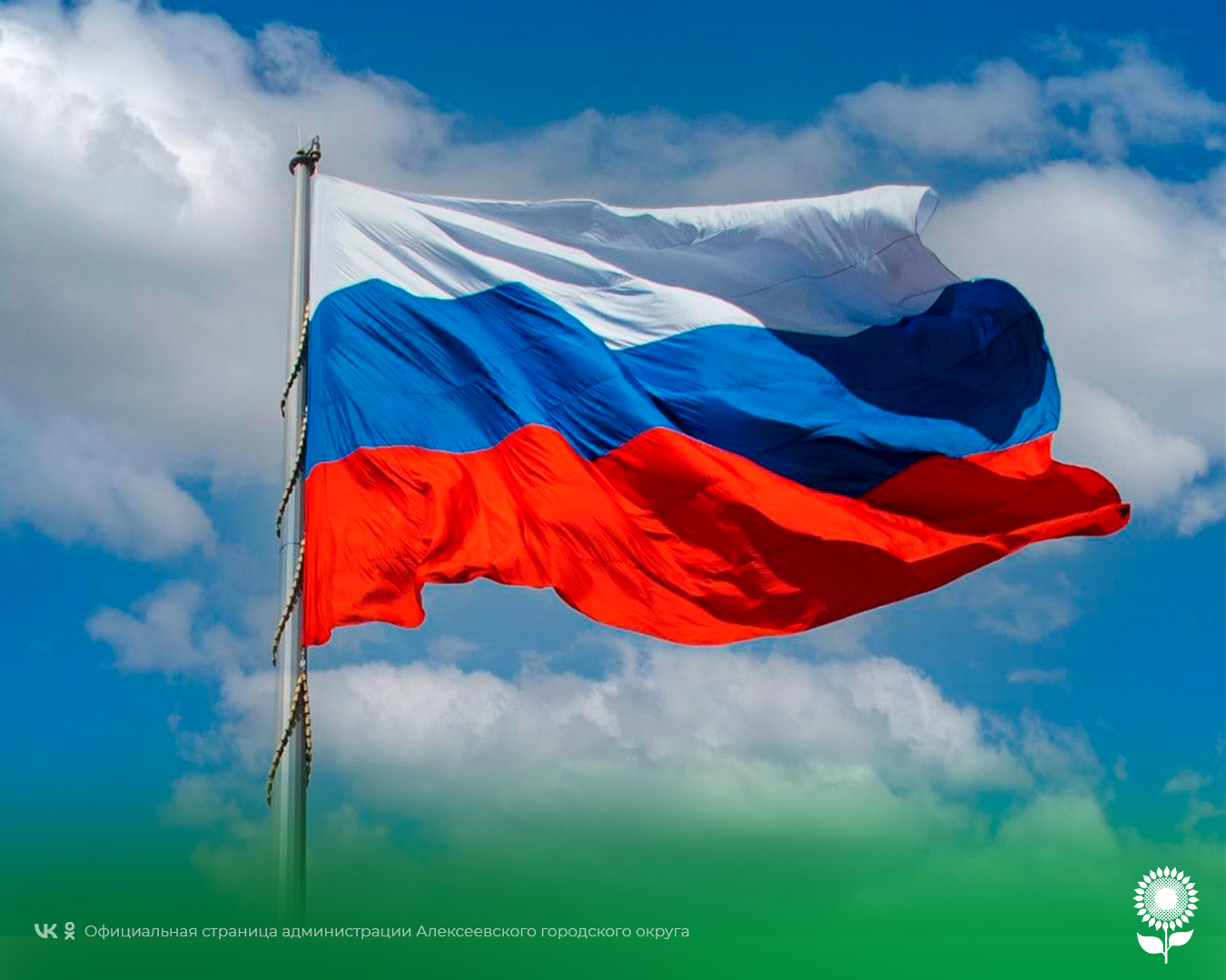 В МБУК «Алексеевский краеведческий музей» состоялся мастер-класс «Российский триколор», посвященный Дню государственного флага России.