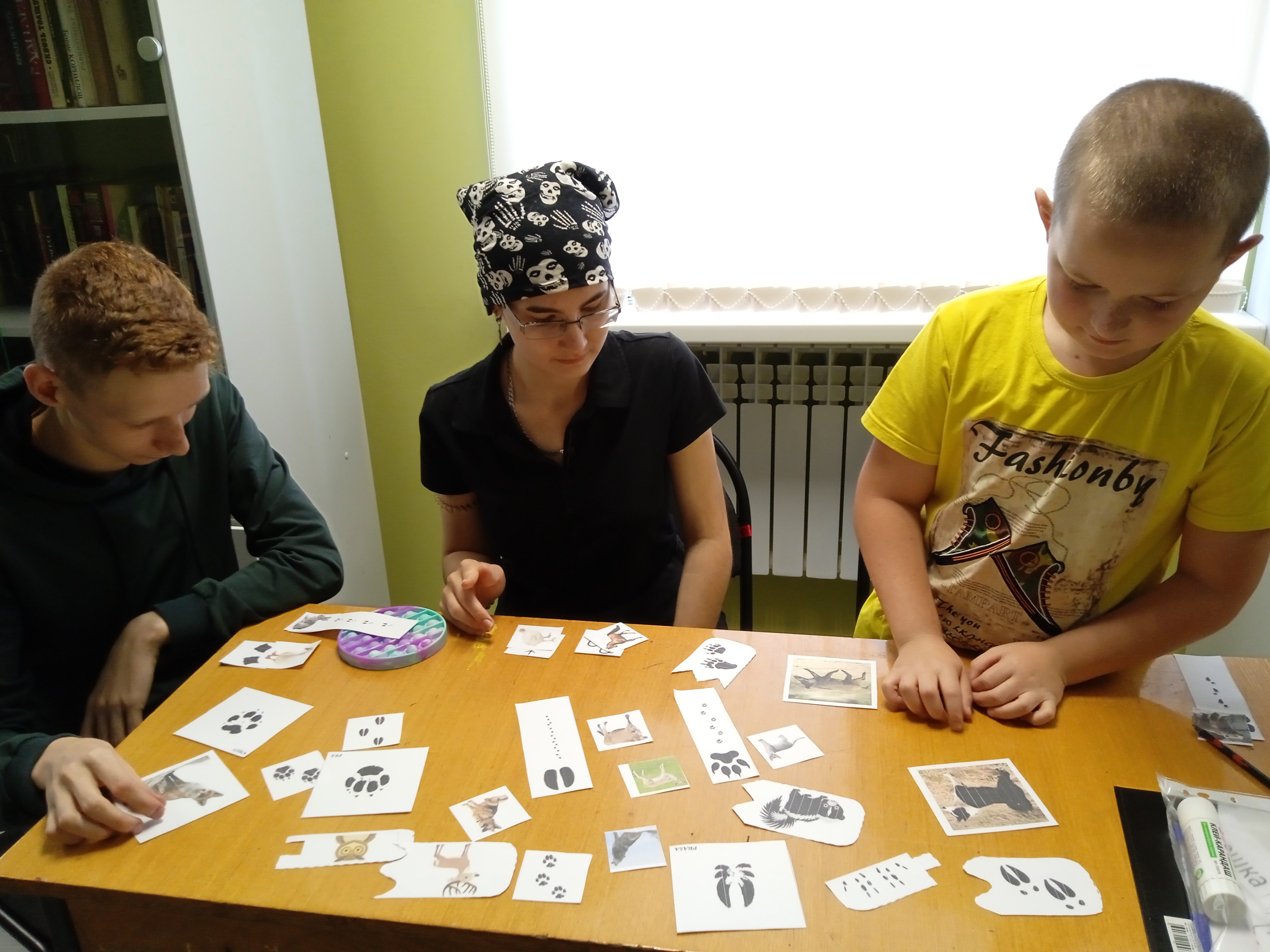 Сотрудники городской детской модельной библиотеки №4 посетили ПВР.