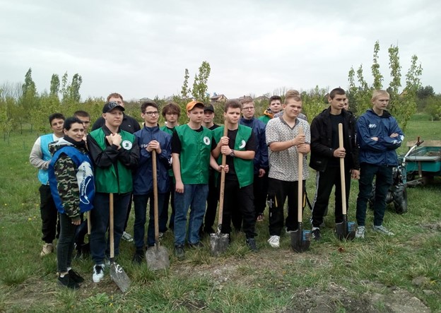 Алексеевские студенты присоединились к акции «Сад памяти»!.