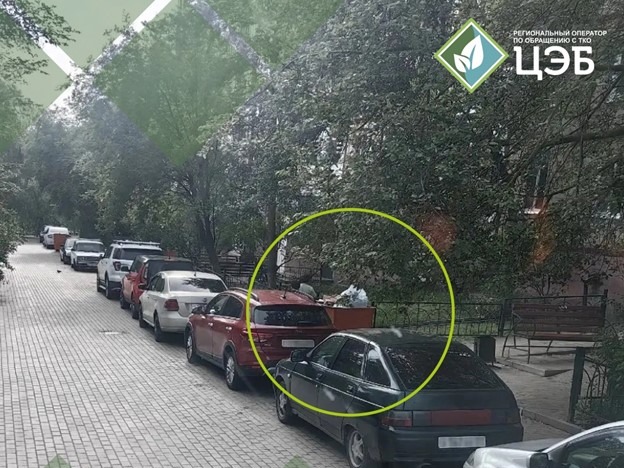Контейнеры в заложниках: как неправильная парковка смещает график вывоза ТКО.