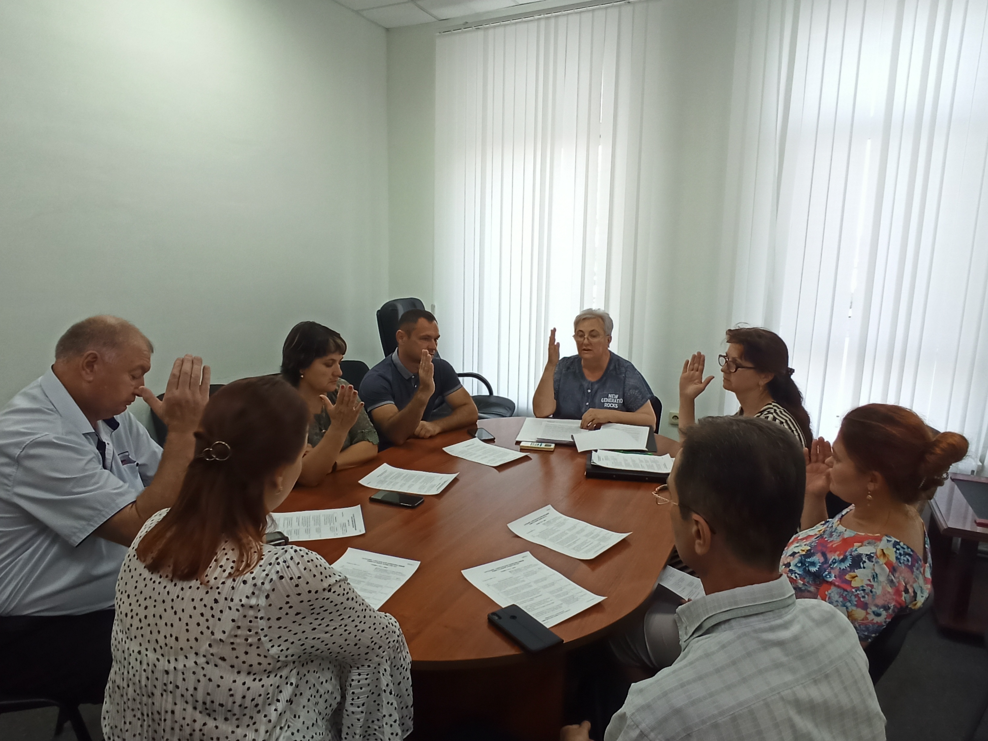 15 августа состоялось заседание Алексеевского избиркома.
