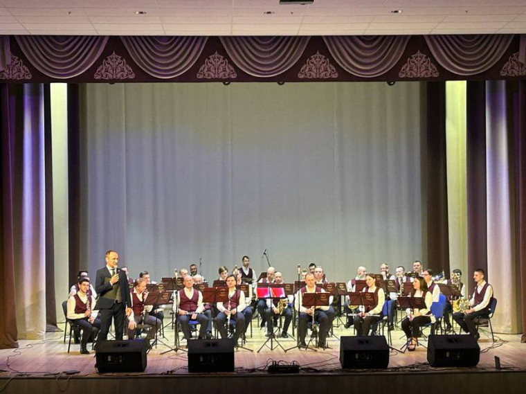 Выступление оркестра Белгородской филармонии.