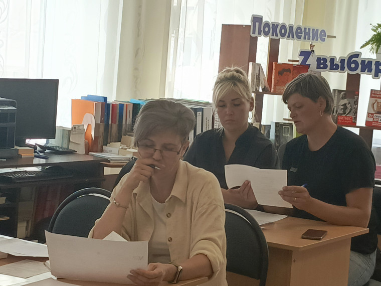 Алексеевский избирком приступил к обучению организаторов выборов.